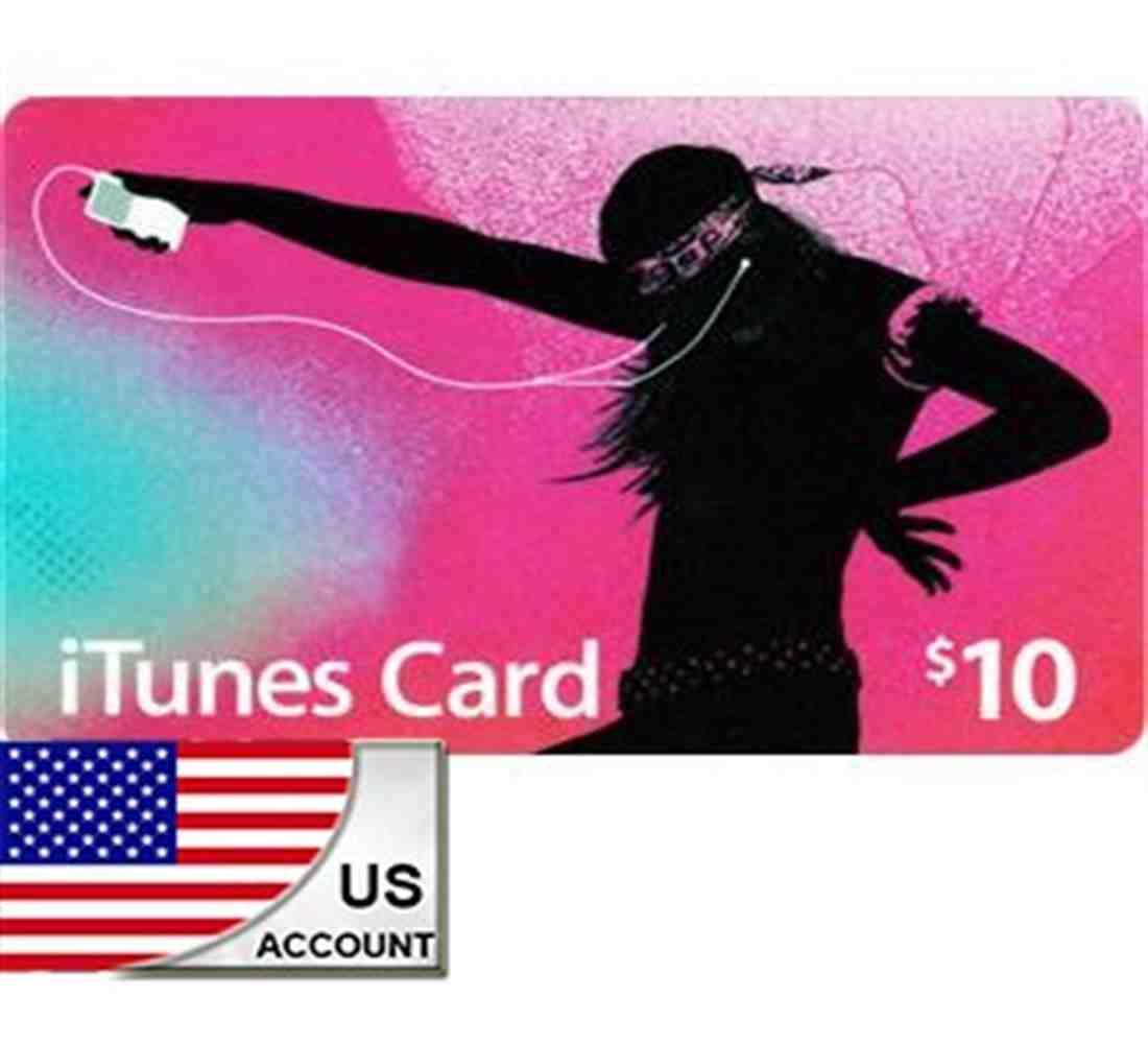 Apple iTunes Gift Card 10$ - US