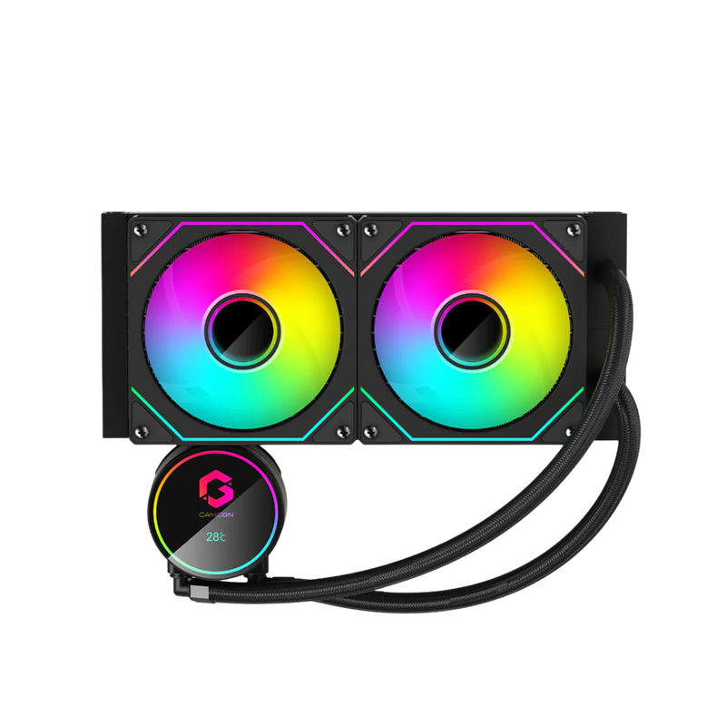 Customized Gaming PC Bundle - Intel i5 12400F Processor, 16GB RAM, 1TB SSD, RTX 3050 6GB, 650W PSU, Liquid Cooler + FREE Cololight LED Strip Light & Deltaco Gaming Headset - Black