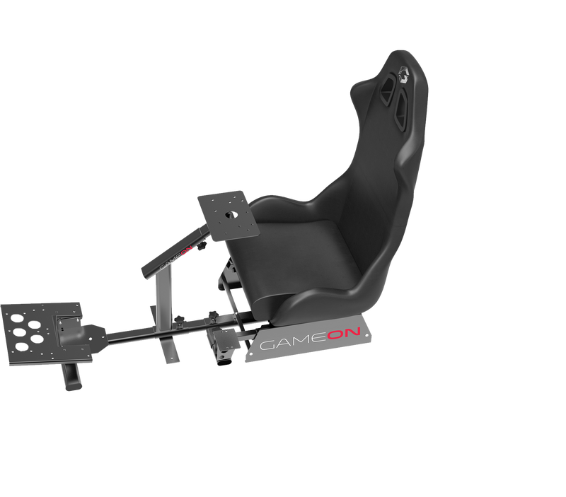 GAMEON GOMPR-5091 Master Pro Racing Gaming Simulator Cockpit - Black