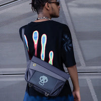 Divoom Pixel Sling Bag-V With LED Customizable Animation Screen And App Control - Black