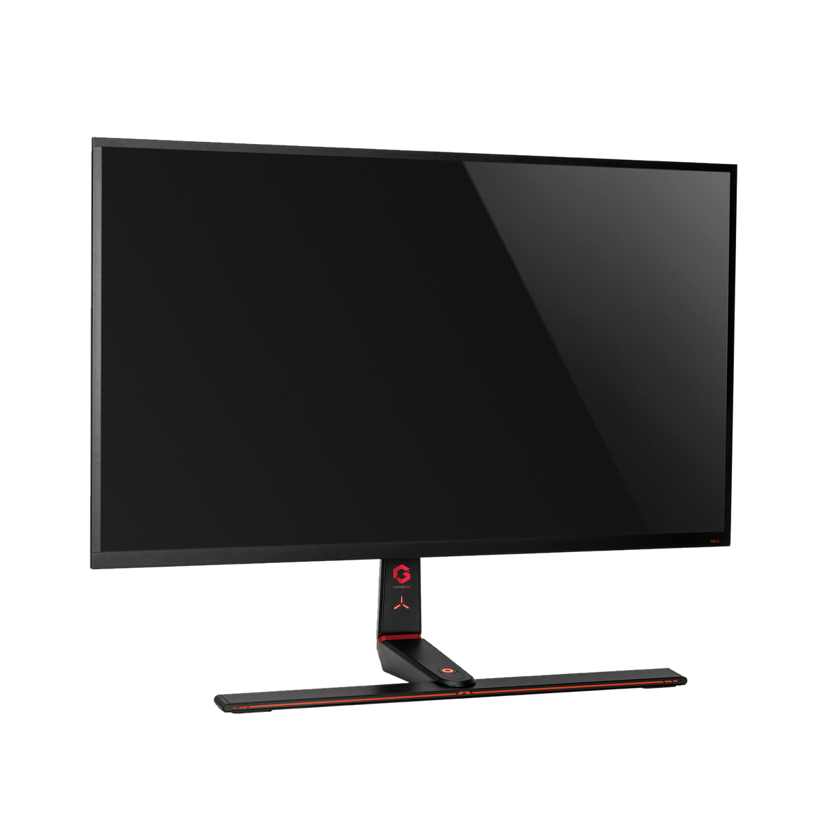 GAMEON GO-2021 RGB Lighting Gaming Table Top Stand For Gaming And Office Use, 37" - 65", Arm Up To 40 KG, Black