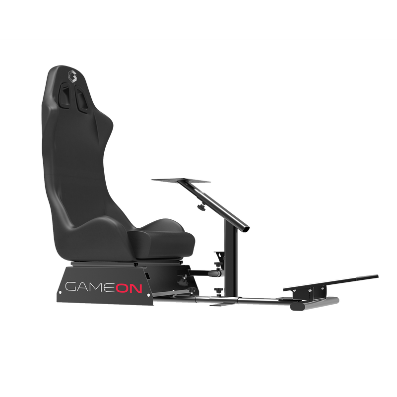 GAMEON GOMPR-5091 Master Pro Racing Gaming Simulator Cockpit - Black