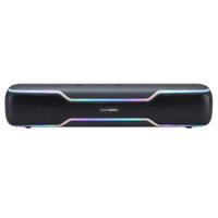 GAMEON Dominator Blaze Wireless RGB Gaming Soundbar - Black