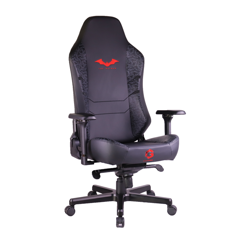 GAMEON x DC Licensed Gaming Chair With Adjustable 4D Armrest & Metal Base - Batman