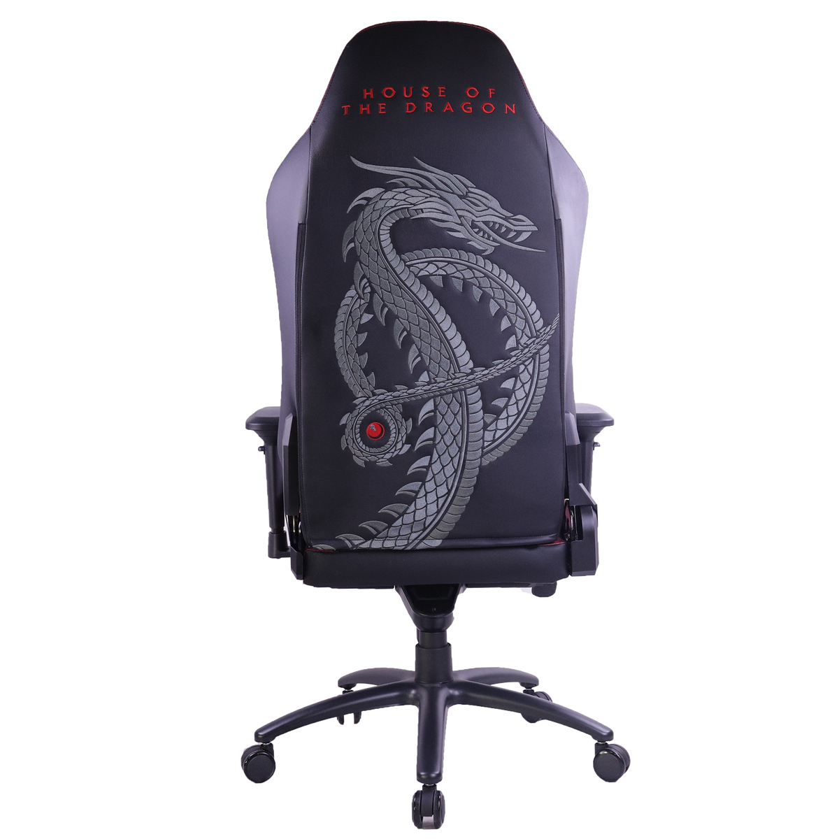 GAMEON x DC Licensed Gaming Chair With Adjustable 4D Armrest & Metal Base - House of The Dragons