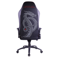 GAMEON x DC Licensed Gaming Chair With Adjustable 4D Armrest & Metal Base - House of The Dragons