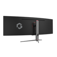 GAMEON 49" 5K UHD, 120Hz, 12ms, VA Panel Curved Gaming Monitor - Black