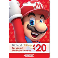 Nintendo eShop Card 20$  - US Region