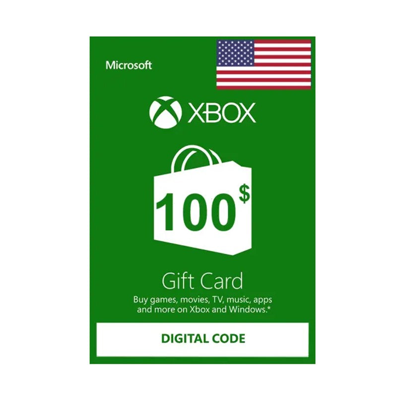 Microsoft Xbox Live Gift Card 100$ - US