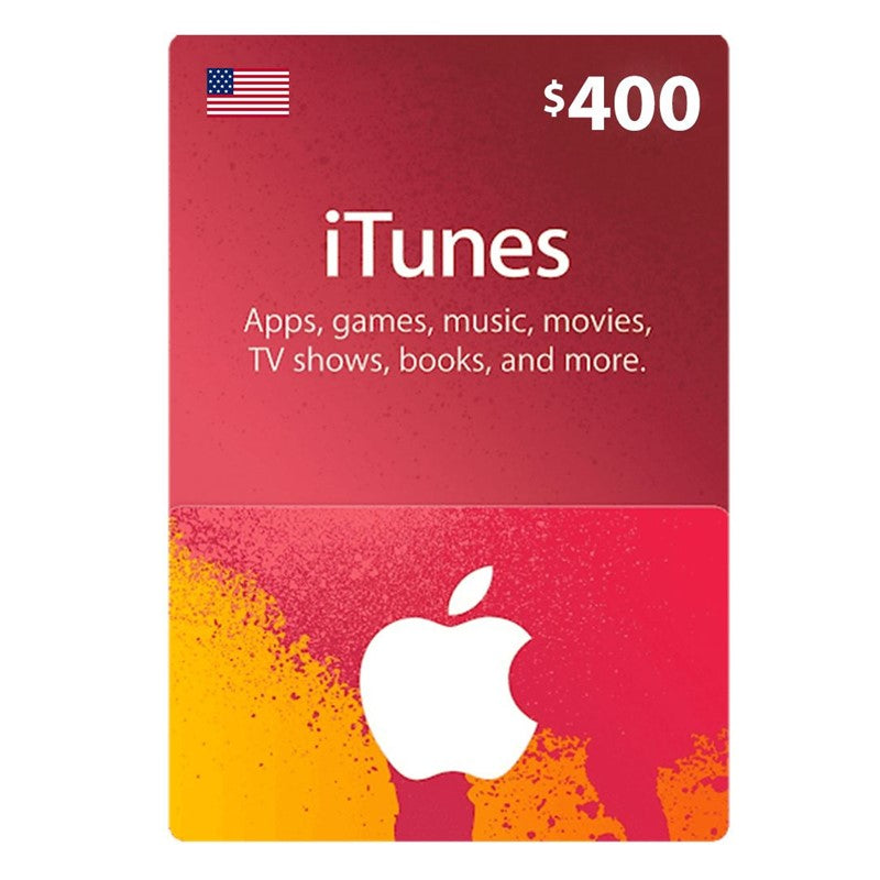 Apple iTunes Gift Card 400$ - US