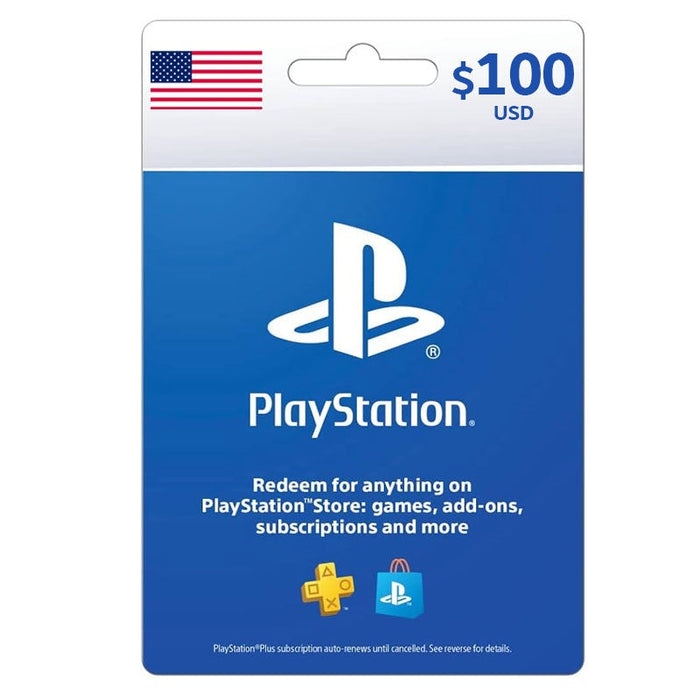 Sony Playstation Network Card 100$ - US