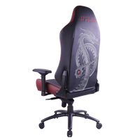 GAMEON x DC Licensed Gaming Chair With Adjustable 4D Armrest & Metal Base - House of The Dragons