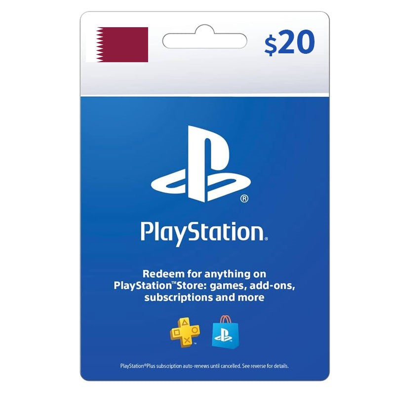 Sony Playstation Network PSN Card $20 - Qatar