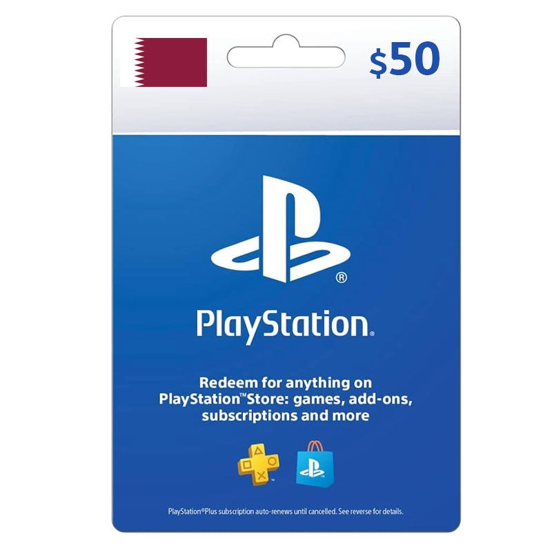 Sony Playstation Network PSN Card $50 - Qatar