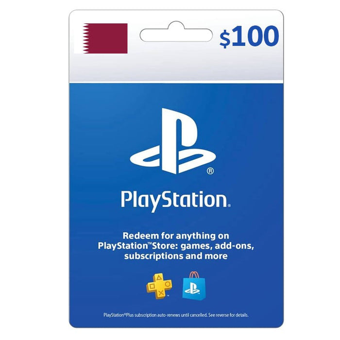 Sony Playstation Network PSN Card $100 - Qatar
