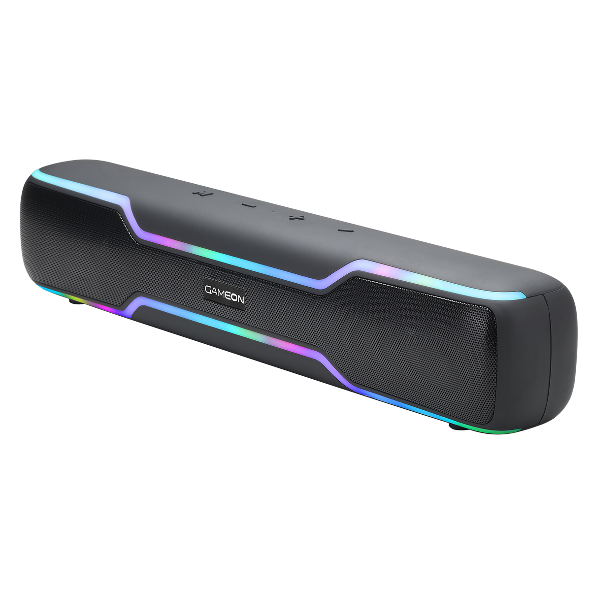 GAMEON Dominator Blaze Wireless RGB Gaming Soundbar - Black