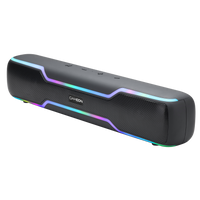 GAMEON Dominator Blaze Wireless RGB Gaming Soundbar - Black