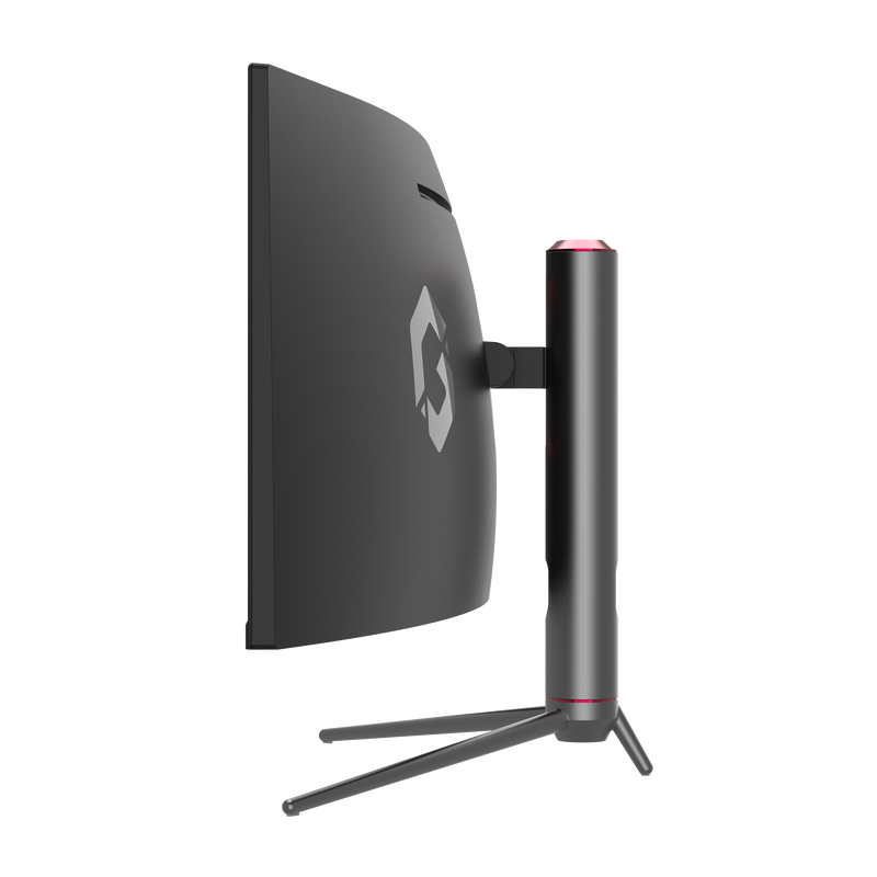 GAMEON 49" 5K UHD, 120Hz, 12ms, VA Panel Curved Gaming Monitor - Black