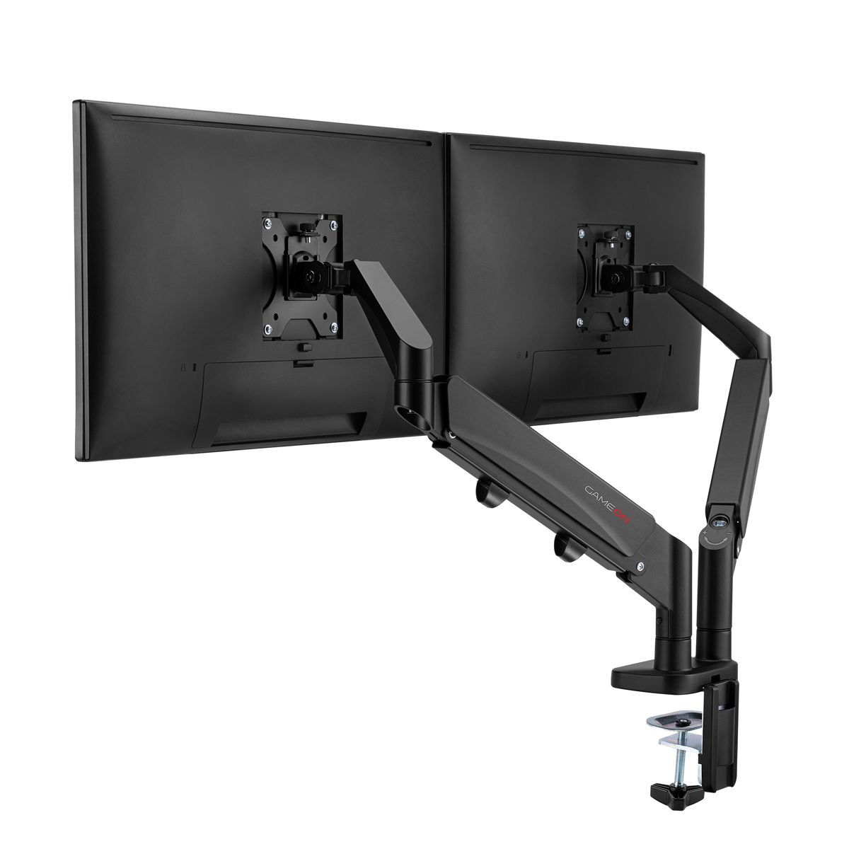 GAMEON GO-5350 Dual Monitor Arm For Gaming And Office Use, 17" - 32", Each Arm Up To 9 KG