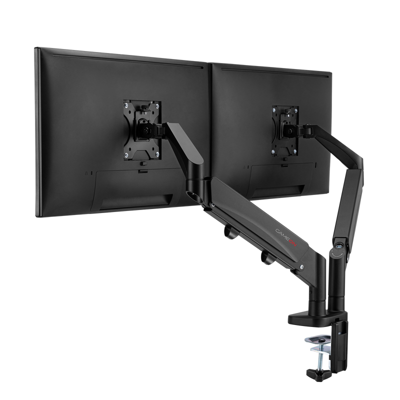 GAMEON GO-5350 Dual Monitor Arm For Gaming And Office Use, 17" - 32", Each Arm Up To 9 KG