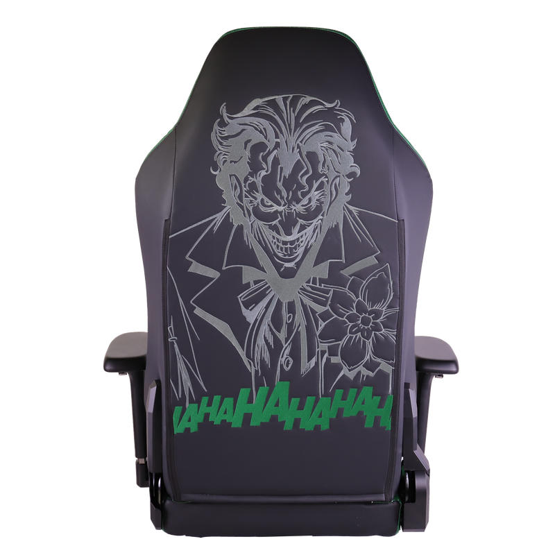 GAMEON x DC Licensed Gaming Chair With Adjustable 4D Armrest & Metal Base - Joker