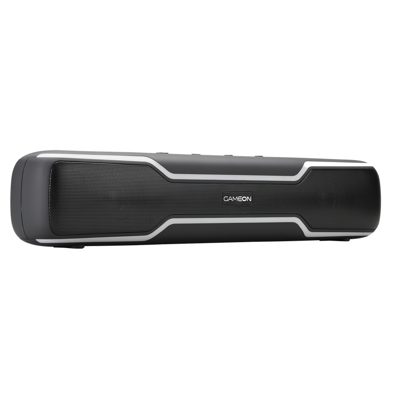 GAMEON Dominator Blaze Wireless RGB Gaming Soundbar - Black