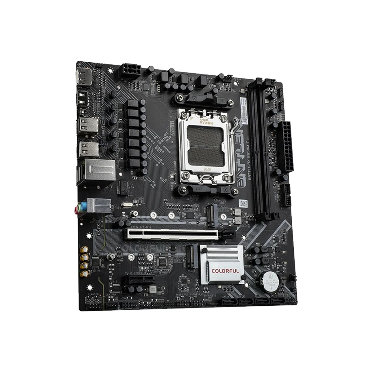 Colorful BATTLE-AX B650M-T V14 AMD AM5 DDR5 M-ATX Gaming Motherboard