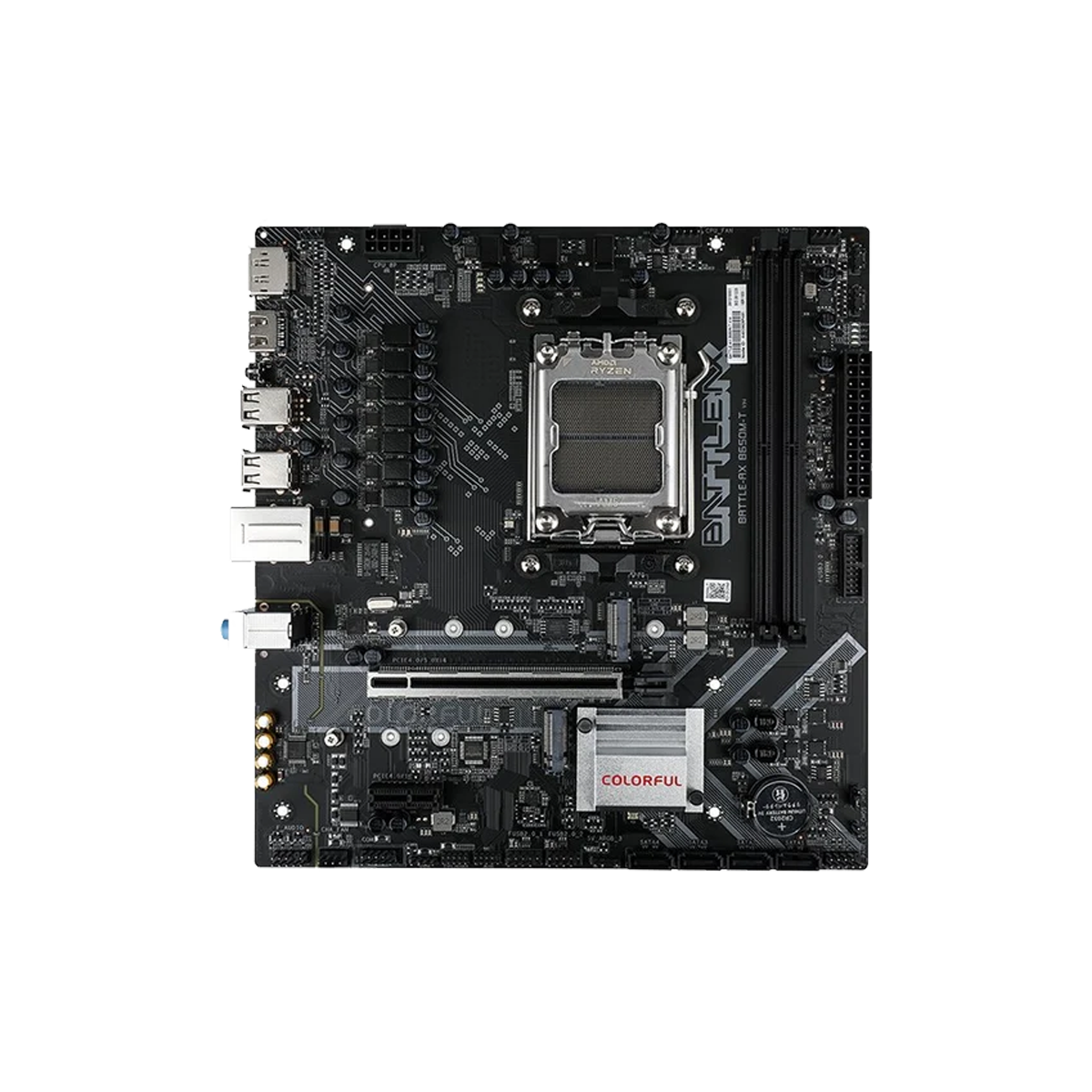 Colorful BATTLE-AX B650M-T V14 AMD AM5 DDR5 M-ATX Gaming Motherboard