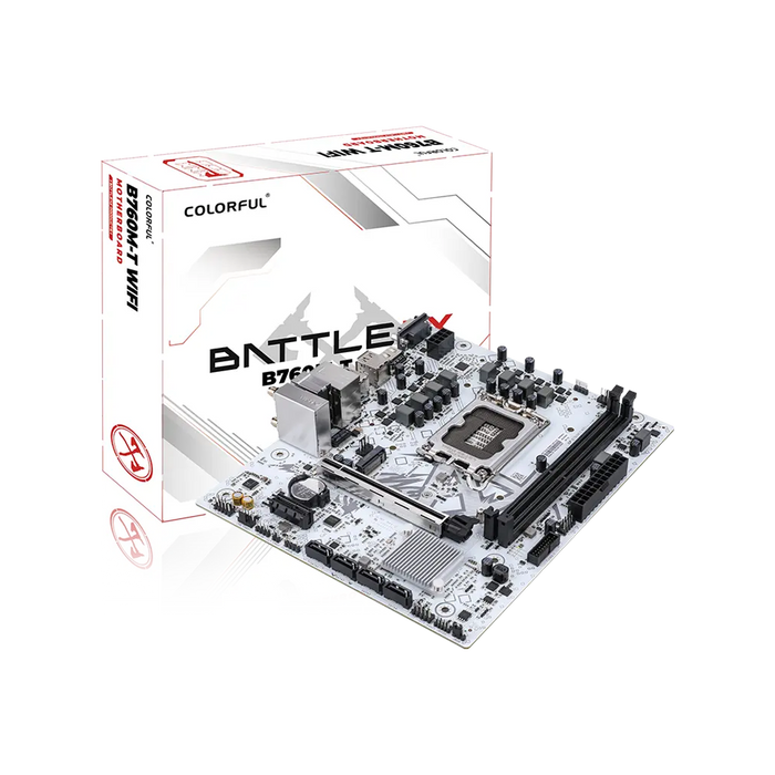 Colorful BATTLE-AX B760M-T WIFI V21A DDR4 M-ATX Gaming Motherboard