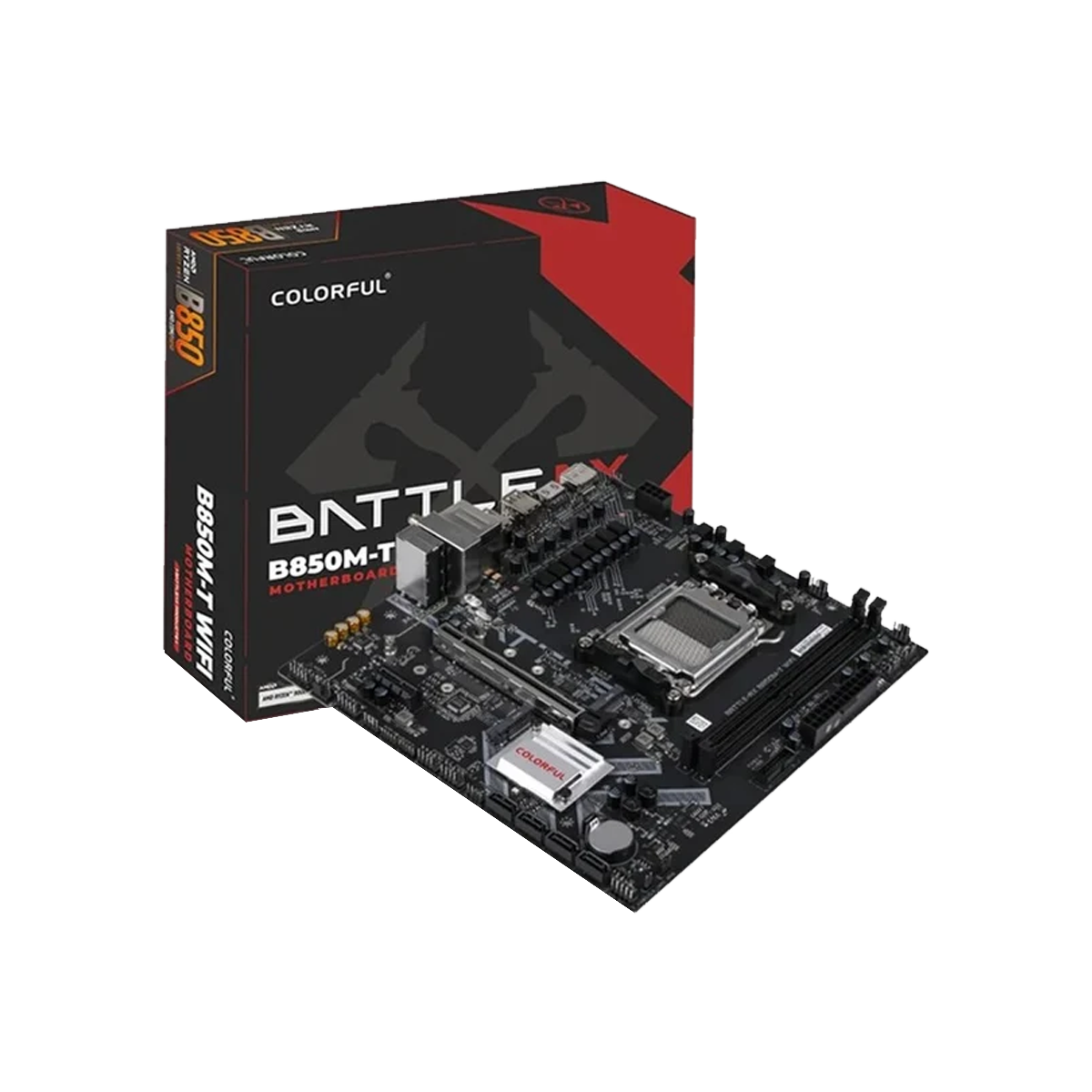 Colorful BATTLE-AX B850M-T WIFI Ver1.4 AMD AM5 DDR5 M-ATX Gaming Motherboard