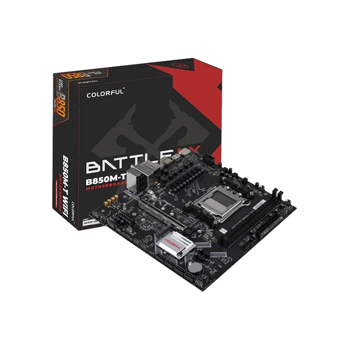 Colorful BATTLE-AX B850M-T WIFI Ver1.4 AMD AM5 DDR5 M-ATX Gaming Motherboard