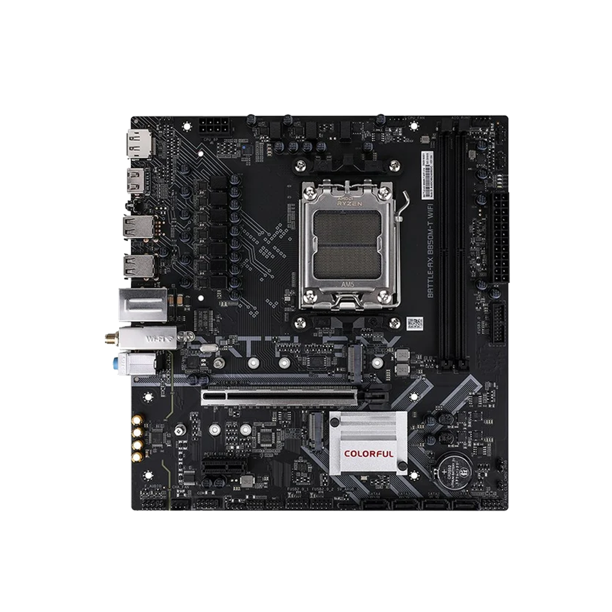 Colorful BATTLE-AX B850M-T WIFI Ver1.4 AMD AM5 DDR5 M-ATX Gaming Motherboard