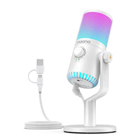 Maonocaster DM30 RGB Gaming Microphone for PC, USB Programmable