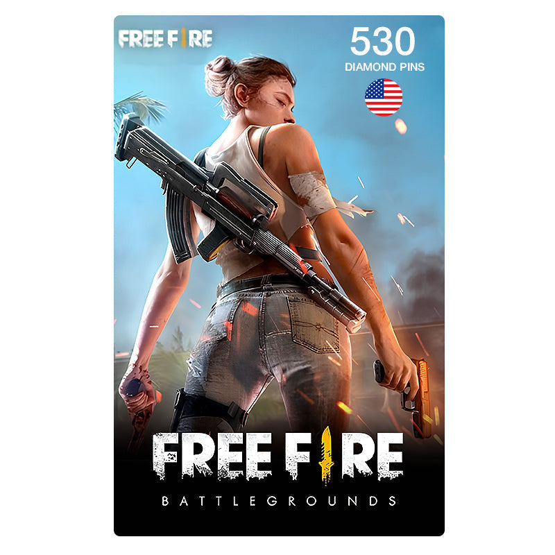 Free Fire Diamond Pins 530 - US
