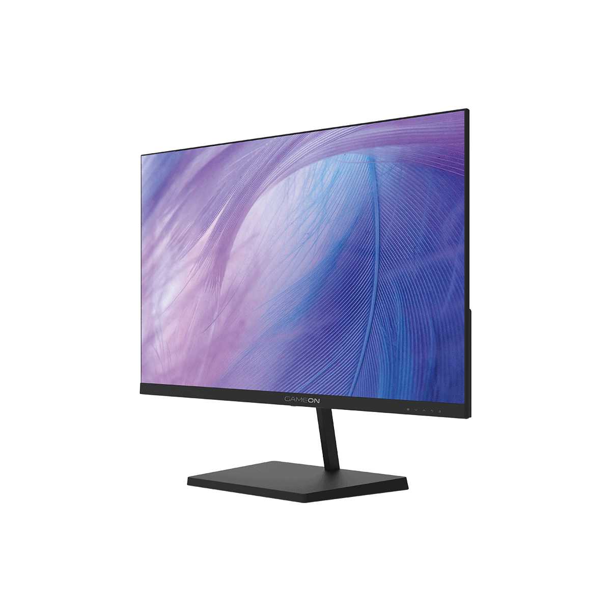 شاشة ألعاب GAMEON GB27F100 من السلسلة الأساسية، مقاس 27 بوصة، بدقة FHD، ومعدل تحديث 100 هرتز، وزمن استجابة 5 مللي ثانية، ولوحة VA - أسود