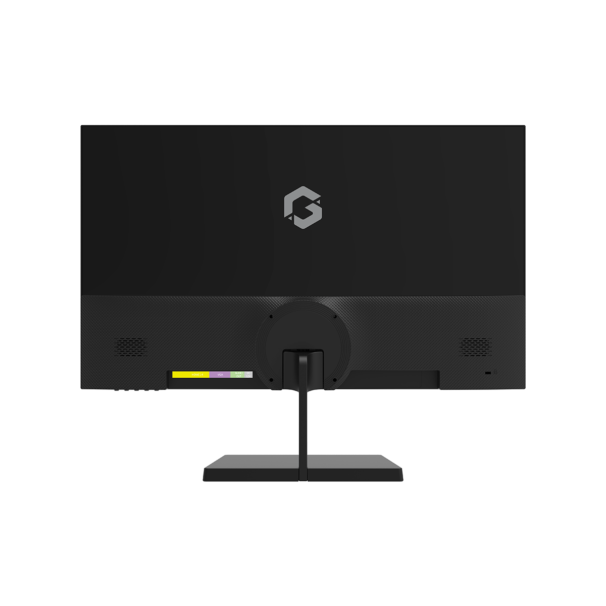 شاشة ألعاب GAMEON GB27F100 من السلسلة الأساسية، مقاس 27 بوصة، بدقة FHD، ومعدل تحديث 100 هرتز، وزمن استجابة 5 مللي ثانية، ولوحة VA - أسود