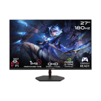 GAMEON GB27Q180 Pro Series 27" QHD, 180Hz, 1ms, HDMI 2.1, IPS Gaming Monitor (Supports PS5) - Black