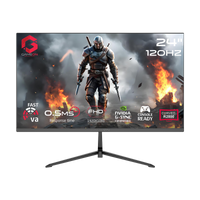 GAMEON GC24F120VA Pro Series 24" FHD, 120Hz, MPRT 0.5ms, HDMI 2.1, Fast VA Panel Curved Gaming Monitor 2800R, 16:9 (Supports PS5) - Black