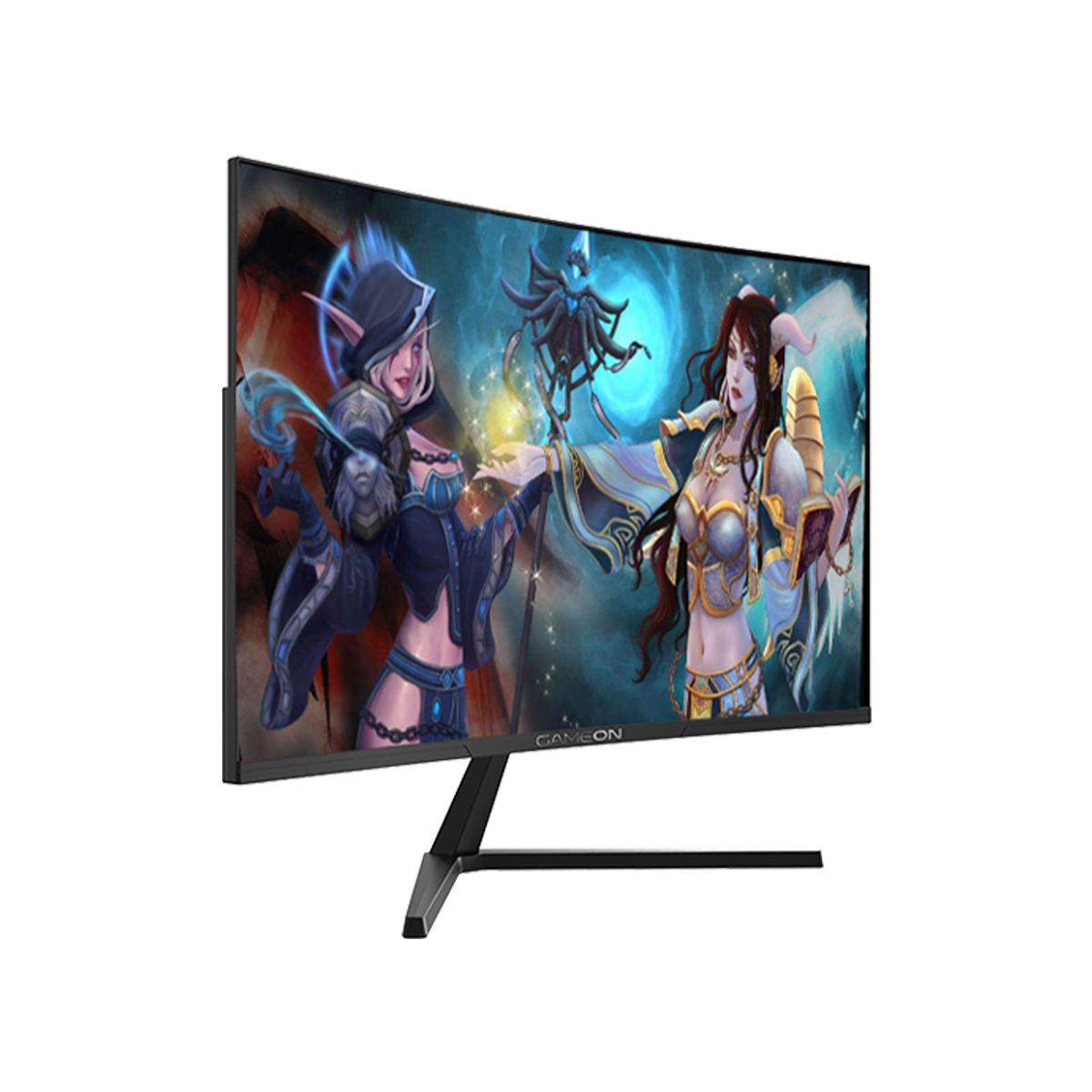 GAMEON GC27F180VA Pro Series 27" FHD, 180Hz, MPRT 0.5ms, HDMI 2.1, Fast VA Panel Curved Gaming Monitor 1500R 16:9 (Supports PS5) - Black