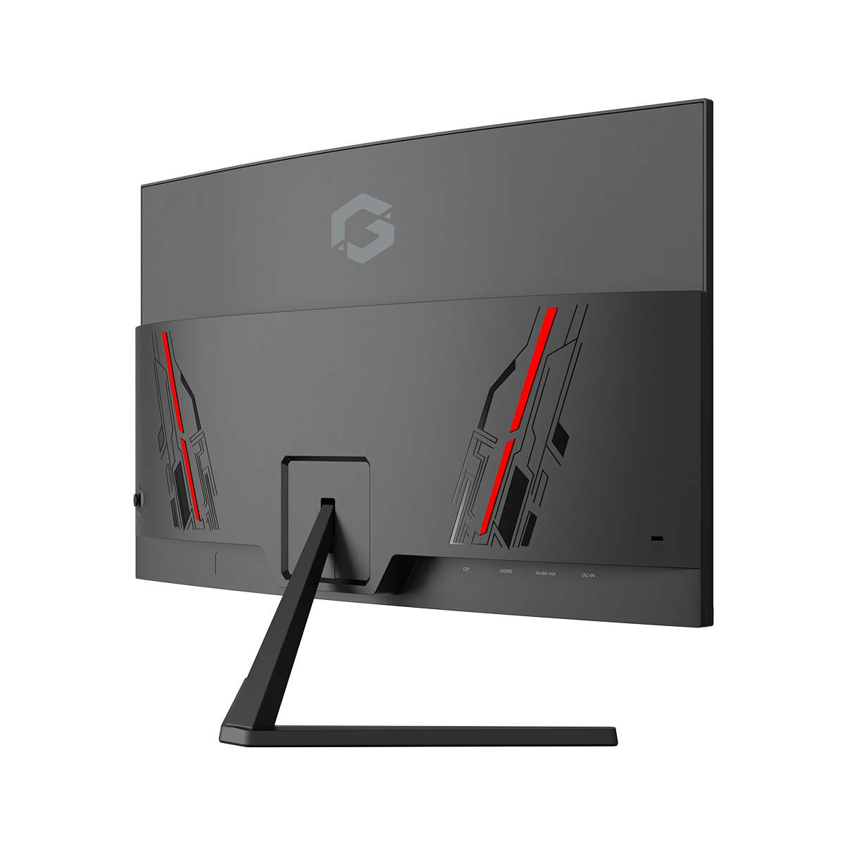 GAMEON GC27F180VA Pro Series 27" FHD, 180Hz, MPRT 0.5ms, HDMI 2.1, Fast VA Panel Curved Gaming Monitor 1500R 16:9 (Supports PS5) - Black