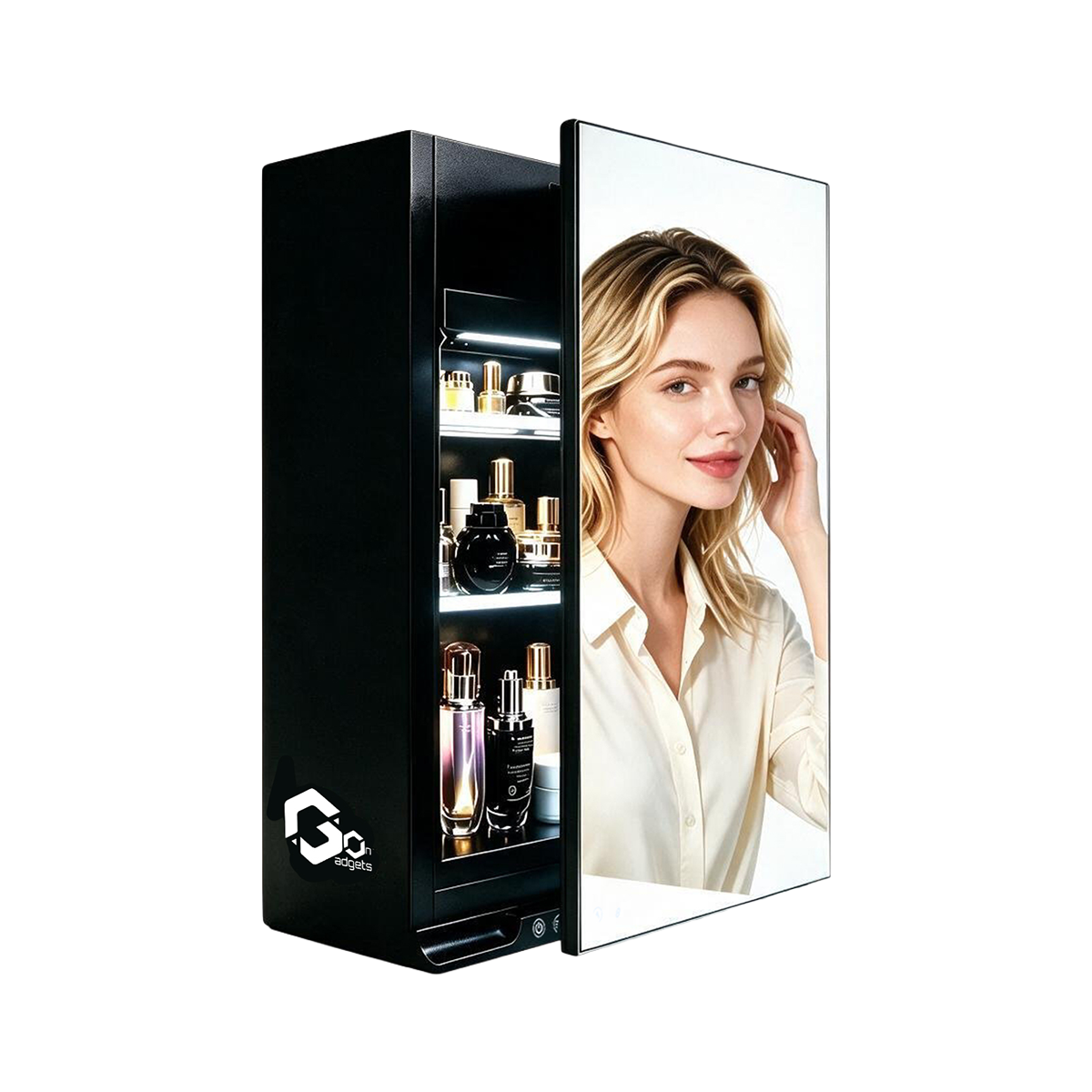 GadgetOn – ثلاجة مستحضرات التجميل الحرارية الكهربائية سعة 9.7 لتر – 9.7 لتر