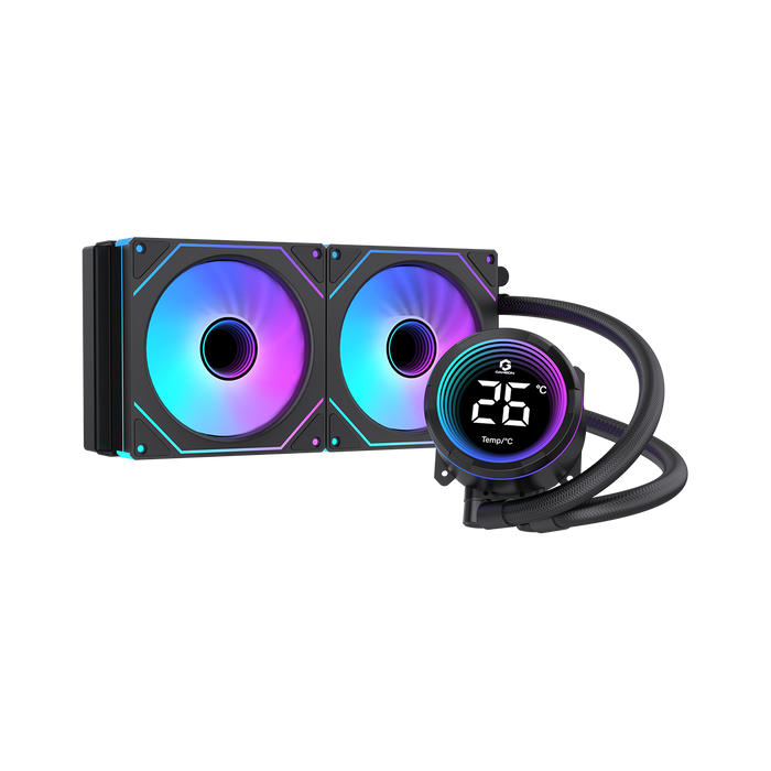 GAMEON - GO-240 KRAKEN II X Series A380 Liquid CPU Cooler - Black