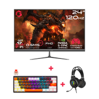 GAMEON 24" FHD 120Hz Monitor + Headset + Mechanical Keyboard