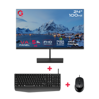 GAMEON 24" FHD 100Hz Monitor + 2 In 1 Combo