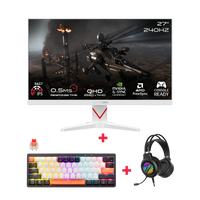 GAMEON 27" QHD 240Hz Monitor + Headset + Mechanical Keyboard