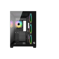 GAMEON Emperor Midnight VX Series Mid Tower Gaming Case - Black