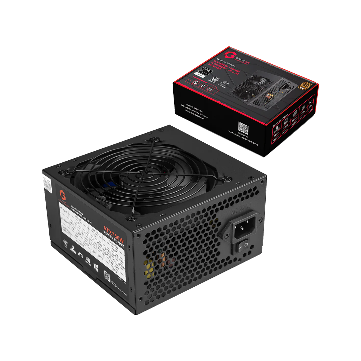 i5 12400F, 16GB RAM, 1TB SSD, RTX 5060 8GB OC, 750W PSU - Black | Gaming PC
