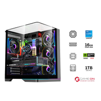 i5 14400F, 16GB RAM, 1TB SSD, RTX 5060 8GB OC, 750W PSU - Black | Gaming PC
