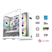 i5 14400F, 16GB RAM, 1TB SSD, RTX 5060 8GB OC, 850W PSU - White | Gaming PC