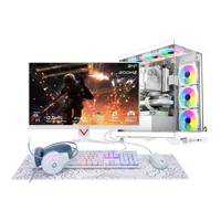 Intel Core Ultra 5 225F, 16GB RAM, 1TB SSD, RTX 5060 8GB OC, 750W PSU, Liquid Cooler, 24" FHD 200Hz Monitor & All-In-One Gaming Bundle (Keyboard, Headset, Mouse & Mousepad) - White | Gaming PC Bundle